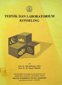 TEHNIK DAN LABORATORIUM KONSELING