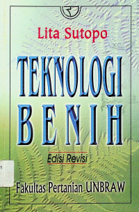 TEKNOLOGI BENIH, Edisi Revisi