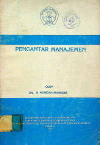 PENGANTAR MANAJEMEN