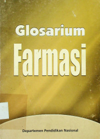 Glosarium Farmasi