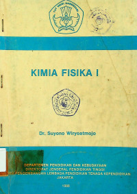 KIMIA FISIKA I