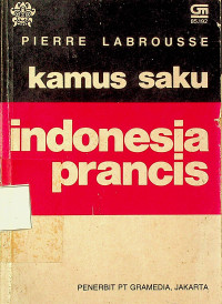 kamus saku Indonesia prancis