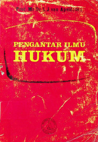 PENGANTAR ILMU HUKUM