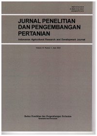 JURNAL PENELITIAN DAN PENGEMBANGAN PERTANIAN VOL.41 No.1 Juni 2022