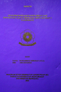 ANALISIS SANITASI KANTIN SEHAT DAN KEPADATAN LALAT DI SMAN 1 PALEMBANG