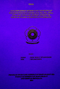 ANALISIS RISIKO KESEHATAN LINGKUNGAN PAPARAN POLUTAN UDARA (CO, SO2, NO2, PM2,5, PM10, DAN TSP) PADA BURUH ANGKUT DI SEKITAR PASAR 16 ILIR KOTA PALEMBANG