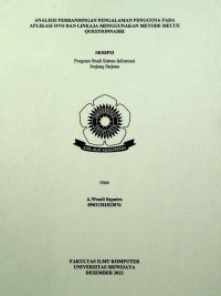 ANALISIS FAKTOR-FAKTOR YANG MEMPENGARUHI PENERIMAAN DAN PENGGUNAAN APLIKASI LIVIN’ BY MANDIRI MENGGUNAKAN MODEL UNIFIED OF ACCEPTANCE AND USE OF TECHNOLOGY 2 (UTAUT 2).