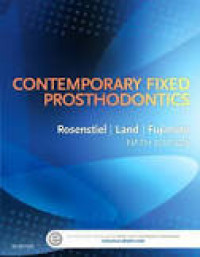 CONTEMPORARY FIXED PROSTHODONTICS, FIFTH EDITION