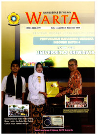 WARTA:UNIVERSITAS SRIWIJAYA: Edisi 116 Vol.XXIX September 2024