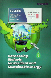 PERTAMINA ENERGY INSTITUTE: VOLUME 10 NOMOR 01 2024