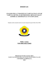 ANALISIS POLA CURAH HUJAN TAHUNAN DAN ANTAR TAHUNAN DI WILAYAH INDONESIA MENGGUNAKAN EMPIRICAL ORTHOGONAL FUNCTION (EOF)