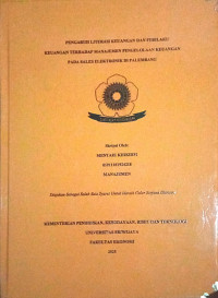 PENGARUH LITERASI KEUANGAN DAN PERILAKU KEUANGAN TERHADAP MANAJEMEN PENGELOLAAN KEUANGAN PADA SALES ELEKTRONIK DI PALEMBANG