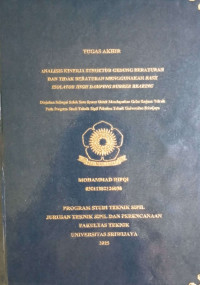 ANALISIS KINERJA STRUKTUR GEDUNG BERATURAN DAN TIDAK BERATURAN MENGGUNAKAN BASE ISOLATOR HIGH DAMPING RUBBER BEARING