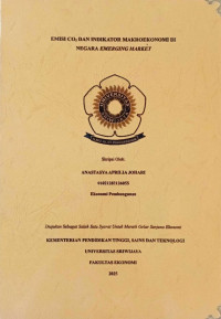 EMISI CO2 DAN INDIKATOR MAKROEKONOMI DI NEGARA EMERGING MARKET