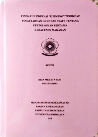 PENGARUH EDUKASI 