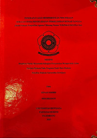PENERAPAN ASAS MEMPERSUKAR PERCERAIAN SEBAGAI UPAYA PENYELESAIAN PERSELISIHAN RUMAH TANGGA (Studi Putusan Pengadilan Agama Cibinong Nomor 5138/Pdt.G/2023/PA.Cbn)