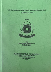 PENGARUH BUDAYA MENYIRIH TERHADAP KARIES GIGI (Literature Review)