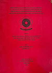 KONTRADIKSI ALASAN PEMBATALAN PUTUSAN ARBITRASE DALAM UNDANG-UNDANG NOMOR 30 TAHUN 1999 TENTANG ARBITRASE DAN ALTERNATIF PENYELESAIAN SENGKETA (Studi Putusan Kasasi Mahkamah Agung Nomor 333 K/Pdt.Sus-Arbt/2013)