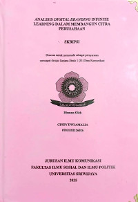 ANALISIS DIGITAL BRANDING INFINITE LEARNING DALAM MEMBANGUN CITRA PERUSAHAAN