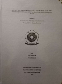 SEGMENTASI LUBANG DAN SEPTUM JANTUNG PADA ANAK NON-DOPPLER MENGGUNAKAN DEEP LEARNING DENGAN ALGORITMA YOLO
