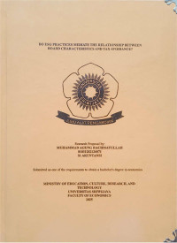 DO ESG PRACTICES MEDIATE THE RELATIONSHIP BETWEEN BOARD CHARACTERISTICS AND TAX AVOIDANCE?