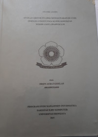 APLIKASI ABSENSI PEGAWAI MENGGUNAKAN QR CODE BERBASIS WEBSITE PADA KLINIK KESEHATAN MEDISKA KOTA PRABUMULIH