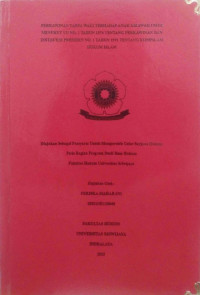 PERKAWINAN TANPA WALI TERHADAP ANAK DIBAWAH UMUR MENURUT UU NO. 1 TAHUN 1974 TENTANG PERKAWINAN DAN INSTRUKSI PRESIDEN NO. 1 TAHUN 1991 TENTANG KOMPILASI HUKUM ISLAM