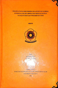 PEMANFAATAN KARBON DIOKSIDA DALAM SINTESIS MATERIAL FUNGSIONAL SIKLIK KARBONAT DAN HIDROGEL DENGAN KATALIS NIO DAN CU2O UNTUK REDUKSI EMISI