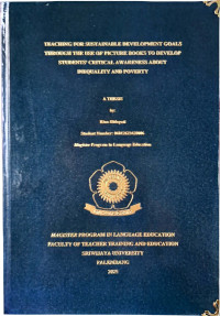 TEACHING FOR SUSTAINABLE DEVELOPMENT GOALS THROUGH THE USE OF PICTURE BOOKS TO DEVELOP STUDENTS’ CRITICAL AWARENESS ABOUT INEQUALITY AND POVERTY