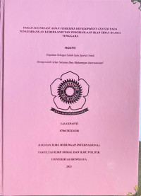 PERAN SOUTHEAST ASIAN FISHERIES DEVELOPMENT CENTER PADA PENGEMBANGAN KEBERLANJUTAN PENGELOLAAN IKAN SIDAT DI ASIA TENGGARA