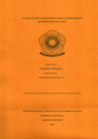 ANALISIS FINANCIAL DEVELOPMENT TERHADAP PERTUMBUHAN EKONOMI DI NEGARA ASEAN