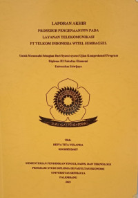 PROSEDUR PENGENAAN PPN PADA LAYANAN TELEKOMUNIKASI PT TELKOM INDONESIA WITEL SUMBAGSEL