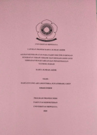 ASUHAN KEPERAWATAN PADA PASIEN DM TIPE II DENGAN PENERAPAN TERAPI TERAMU DAN EDUKASI GOOD LOCK TERHADAP PENGETAHUAN DAN PENGENDALIAN GLUKOSA DARAH