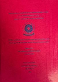 PERAN LEMBAGA PERLINDUNGAN SAKSI DAN KORBAN (LPSK) DALAM PROSES RESTITUSI ANAK SEBAGAI KORBAN TINDAK PIDANA DI BLITAR