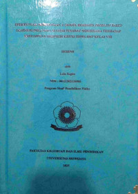Image of EFEKTIVITAS PENGGUNAAN E-MODUL BERBASIS PROBLEM BASED LEARNING (PBL) PADA MATERI PESAWAT SEDERHANA TERHADAP KEMAMPUAN BERPIKIR KRITIS SISWA SMP KELAS VIII