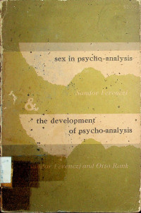 sex in psycho-analysis & the development of psycho-analysis