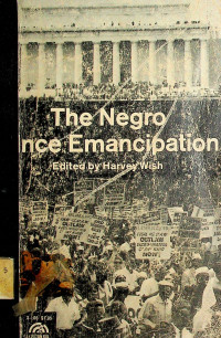 The Negro Since Emancipation