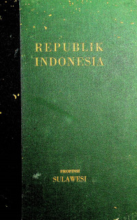 REPUBLIK INDONESIA: PROVINSI SULAWESI