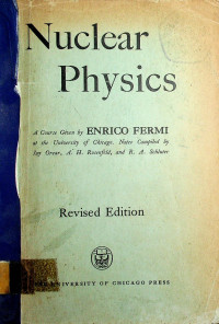 Nuclear Physics. Revised Edition