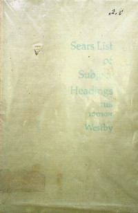 Sears List of Subject Headings