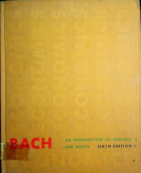 ECONOMICS AN INTRODUCTION TO ANALYSIS AND POLICY