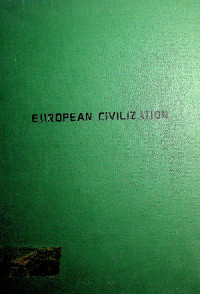 A Survey of EUROPEAN CIVILIZATION