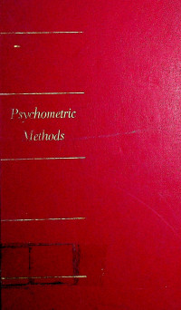 Psychometric Methods