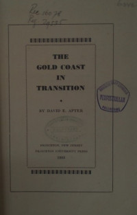 THE GOLD COAST IN TRANSITION