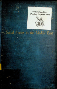 Social Forces in the Middle East
