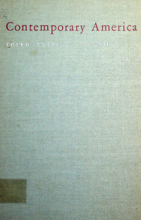 Contemporary America THIRD EDITION