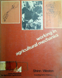 working in agricultural mechanics