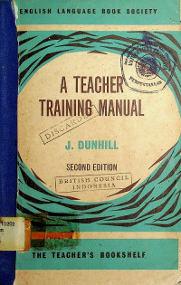 A TEACHER TRAINING MANUAL