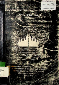Geografi budaya daerah Jawa Tengah