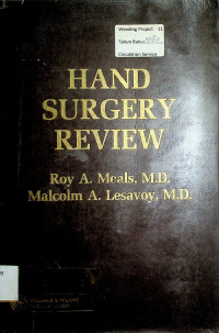 HAND SURGERY REVIEW